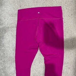Lululemon Size 18 Women’s Pink Leggings